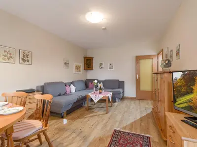TV/Unterhaltungsangebot in der Unterkunft Ferienwohnanlage Oberaudorf E1 mit Hallenbad und Sauna
