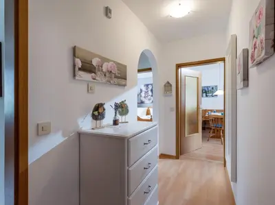 Küche/Küchenzeile in der Unterkunft Ferienwohnanlage Oberaudorf E3 mit Hallenbad und Sauna