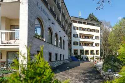 Das Gebäude in dem sich das Hotel befindet