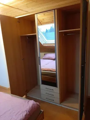 Ein Bett oder Betten in einem Zimmer der Unterkunft Ferienwohnung Beate 2