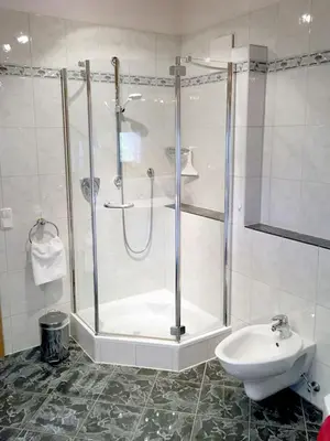 Ein Badezimmer in der Unterkunft Ferienwohnung Brandstetter