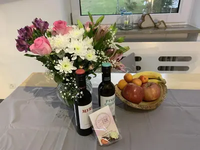 Essen in der Ferienwohnung oder in der Nähe