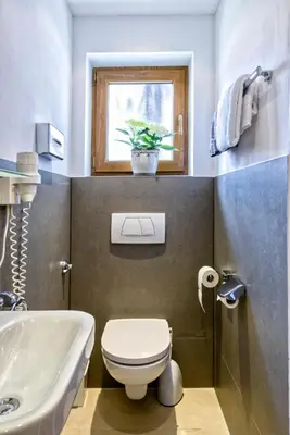 Ein Badezimmer in der Unterkunft Hotel Heigl