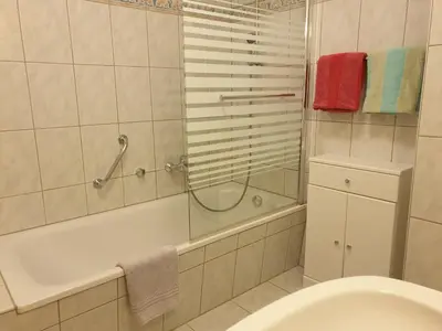 Ein Badezimmer in der Unterkunft Haus Abendsonne Alpenglühn