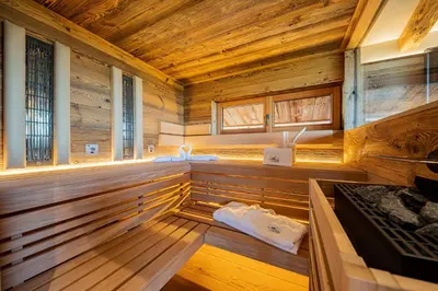 Grundriss der Unterkunft Alm-Chalets-Samerberg