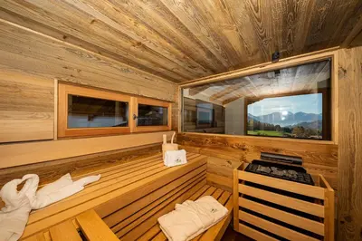 Grundriss der Unterkunft Alm-Chalets-Samerberg