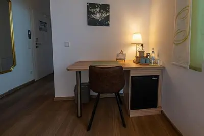 Küche/Küchenzeile in der Unterkunft Hotel Fränkischer Hof