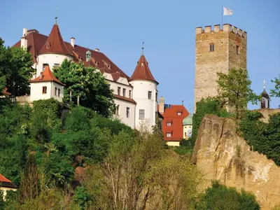 Grundriss der Unterkunft Architektenhaus Reischl mit Sauna