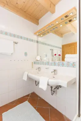 Ein Badezimmer in der Unterkunft Ferienhaus Alp Chalet