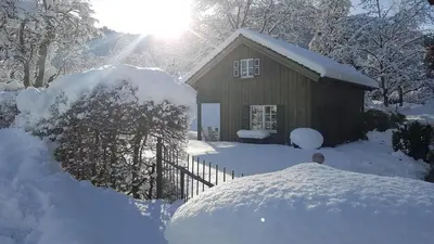 Ferienhaus Alp Chalet im Winter