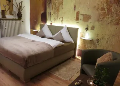 Ein Bett oder Betten in einem Zimmer der Unterkunft Casa Shania