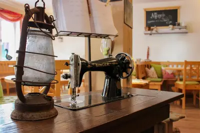 Getränke in der Unterkunft Wirtsberg Pension & Cafe