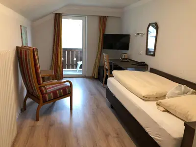 Ein Bett oder Betten in einem Zimmer der Unterkunft Hotel Bavaria
