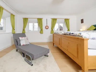 Ein Bett oder Betten in einem Zimmer der Unterkunft Huberhof Meisham