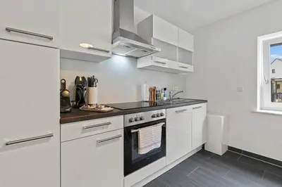 Küche/Küchenzeile in der Unterkunft ma suite - Augsburg - Lechhausen