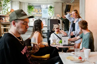 Gäste, die in der Unterkunft Wombat's City Hostel Munich Werksviertel übernachten