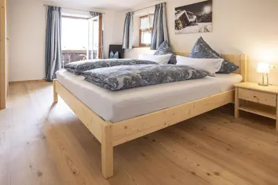 Ein Bett oder Betten in einem Zimmer der Unterkunft Haus Holler