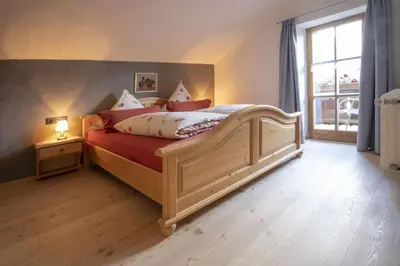 Ein Bett oder Betten in einem Zimmer der Unterkunft Haus Holler