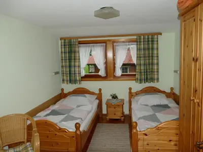 Ein Bett oder Betten in einem Zimmer der Unterkunft Haus Huber, Benjamin Huber