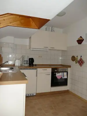 Küche/Küchenzeile in der Unterkunft Haus Huber, Benjamin Huber