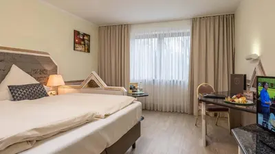TV/Unterhaltungsangebot in der Unterkunft Hotel am Schlosspark