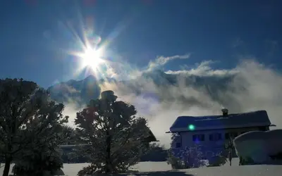 Ferienwohnung Alpenwelt im Winter