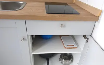 Küche/Küchenzeile in der Unterkunft Neuburg Downtown Apartements