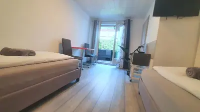 TV/Unterhaltungsangebot in der Unterkunft Neuburg Apartment am Schloss