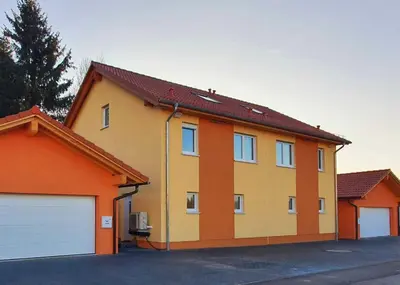 Grundriss der Unterkunft Gästehaus Traunreut - Monteur und Gästezimmer -