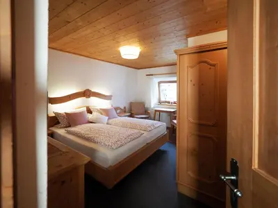 Ein Bett oder Betten in einem Zimmer der Unterkunft Beim Lenz