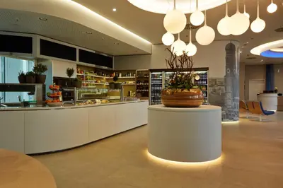Essen im Hotel oder in der Nähe