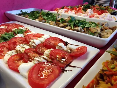 Essen im Hotel oder in der Nähe