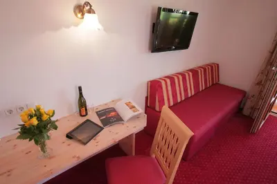 TV/Unterhaltungsangebot in der Unterkunft Pension Schweizerhaus Garni