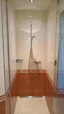 Ein Badezimmer in der Unterkunft Gasthof Ulrich Meyer