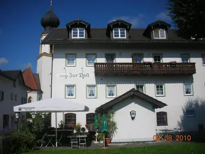 Das Gebäude in dem sich das Hotel befindet