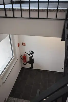 Das Fitnesscenter und/oder die Fitnesseinrichtungen in der Unterkunft Boardinghouse Henschelstraße