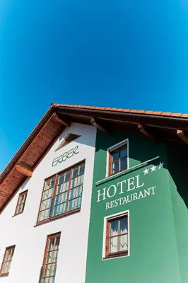Das Gebäude in dem sich das Hotel befindet