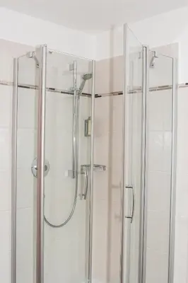 Ein Badezimmer in der Unterkunft Haus Waldesruh