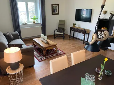 TV/Unterhaltungsangebot in der Unterkunft 3 Zimmer Ferienwohnung Waitzingers