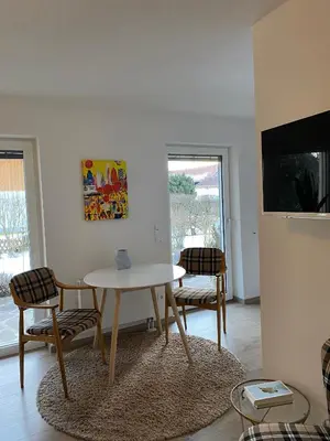 TV/Unterhaltungsangebot in der Unterkunft Stilvolles Studio im Allgäu