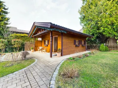 Ein Garten an der Unterkunft Tiny-Chalet