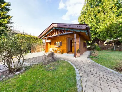 Ein Garten an der Unterkunft Tiny-Chalet