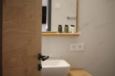 Ein Badezimmer in der Unterkunft Gasthaus Steidl