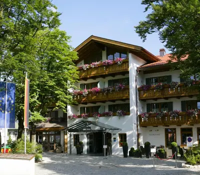 Das Gebäude in dem sich das Hotel befindet