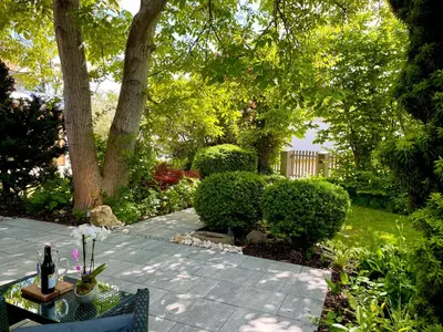 Ein Garten an der Unterkunft The Villetta