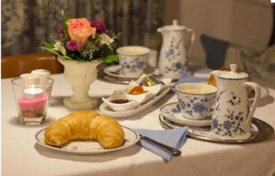 Essen in der Pension oder in der Nähe