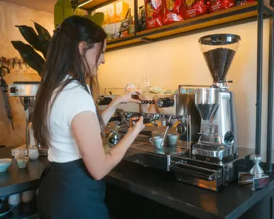 Kaffee-/Teezubehör in der Unterkunft Hotel Poellners 20 min von München Hbf