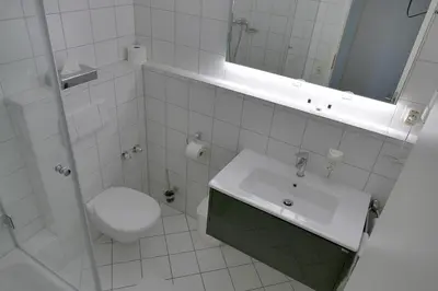 Ein Badezimmer in der Unterkunft Hasi's Hotel