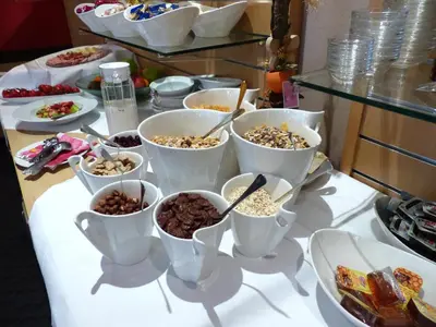 Essen im Hotel oder in der Nähe