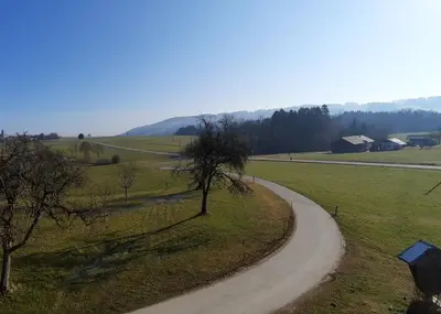 Naturlandschaft in der Nähe der Ferienwohnung